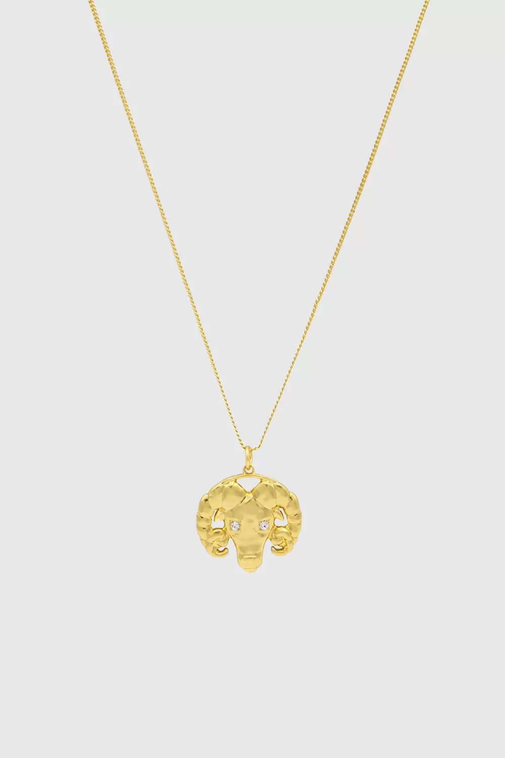 Best Rebecca Minkoff Aries Zodiac Medallion Necklace