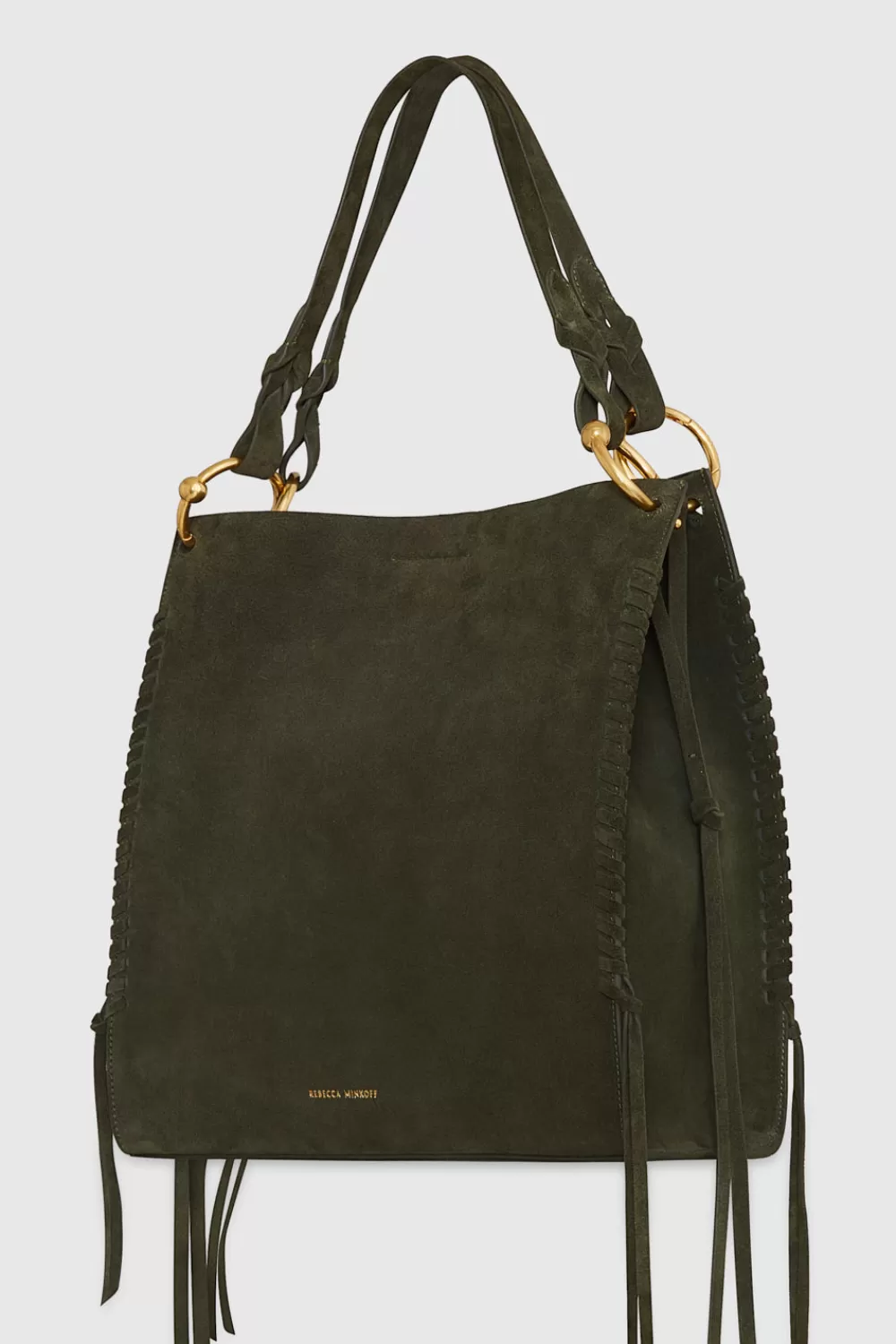 New Rebecca Minkoff Boheme Tote MOSS