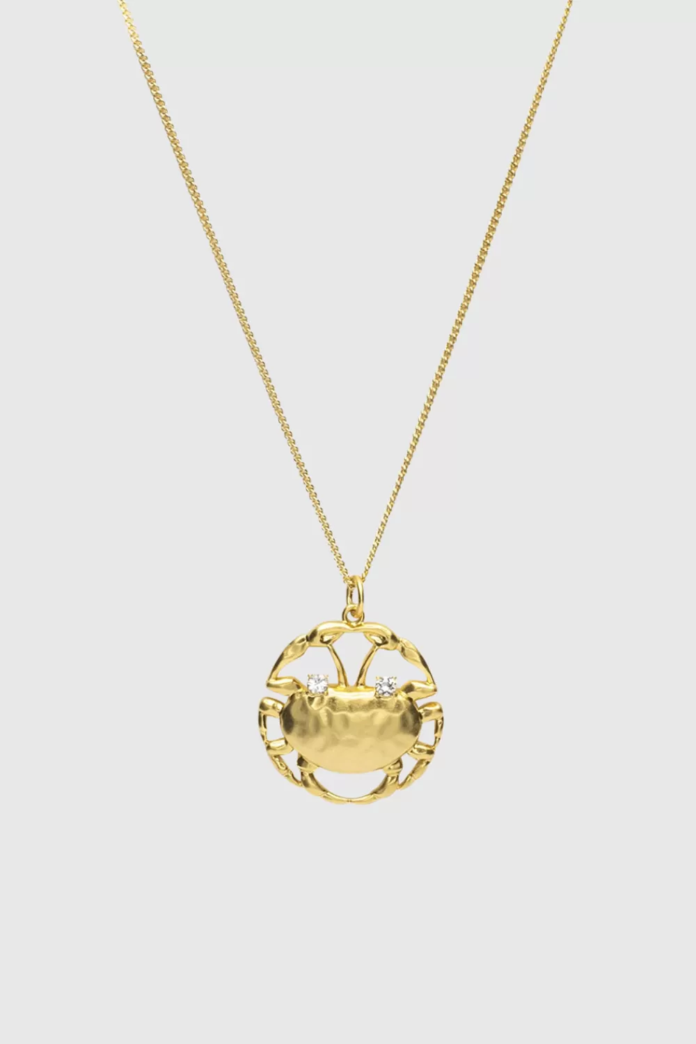 Best Rebecca Minkoff Cancer Zodiac Medallion Necklace