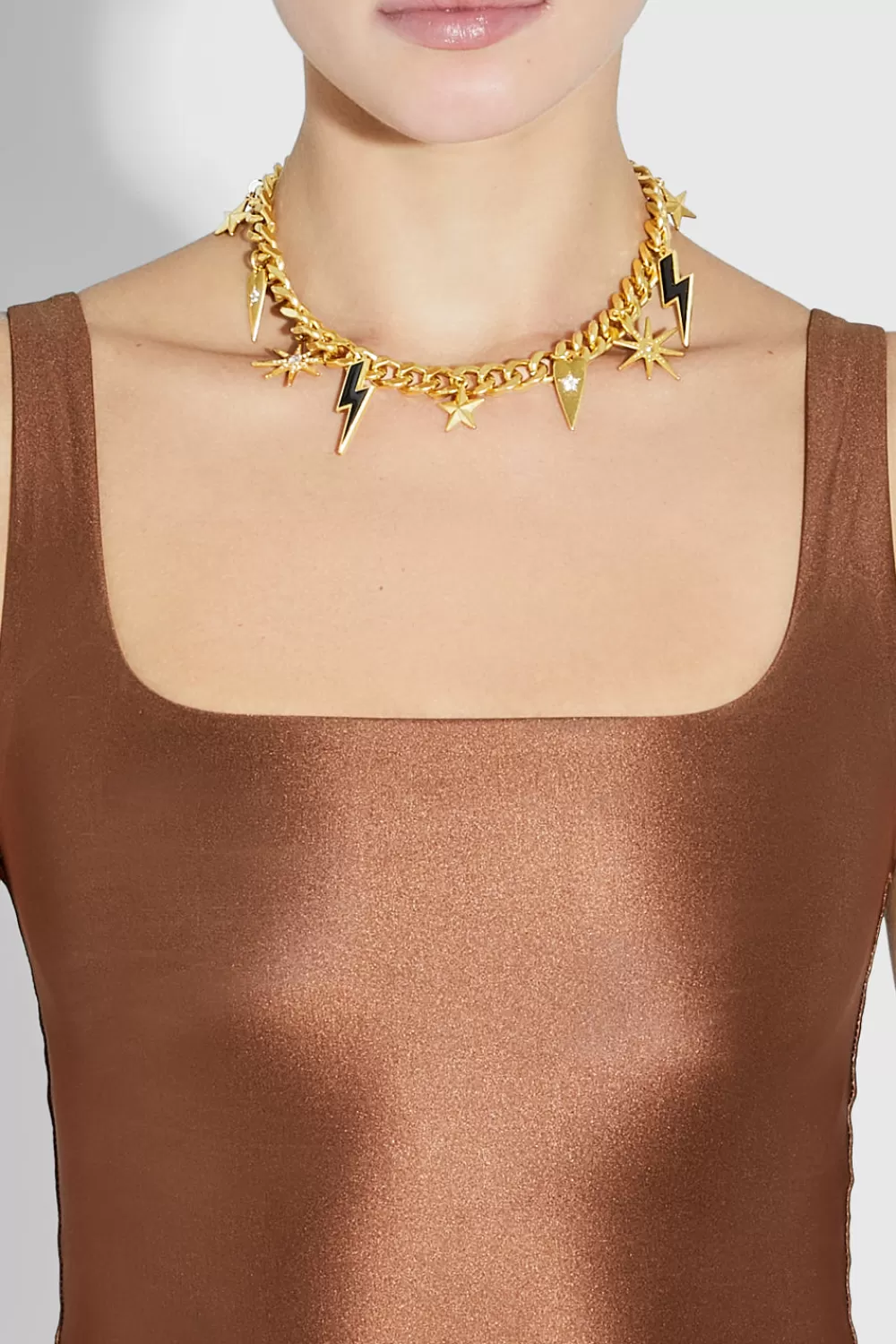 Best Sale Rebecca Minkoff Celestial Charm Necklace GOLD