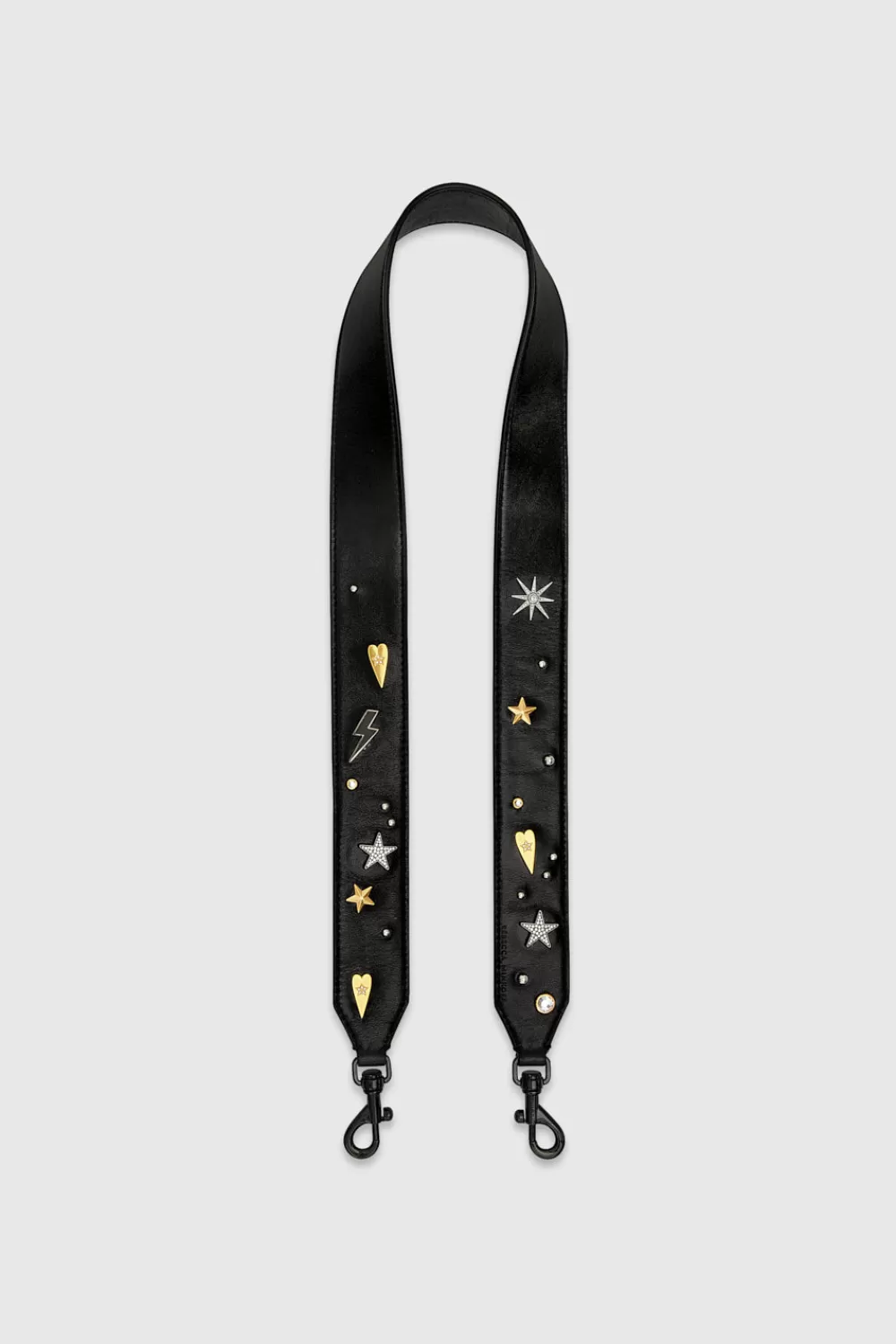 Sale Rebecca Minkoff Celestial Studded Shoulder Strap BLACK