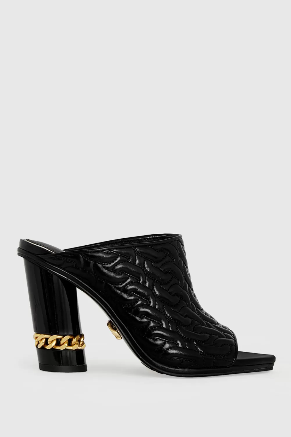 Clearance Rebecca Minkoff Chain Quilt Mule Black