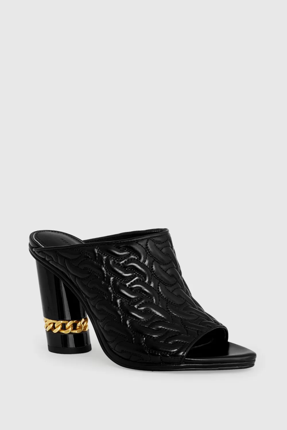 Clearance Rebecca Minkoff Chain Quilt Mule Black