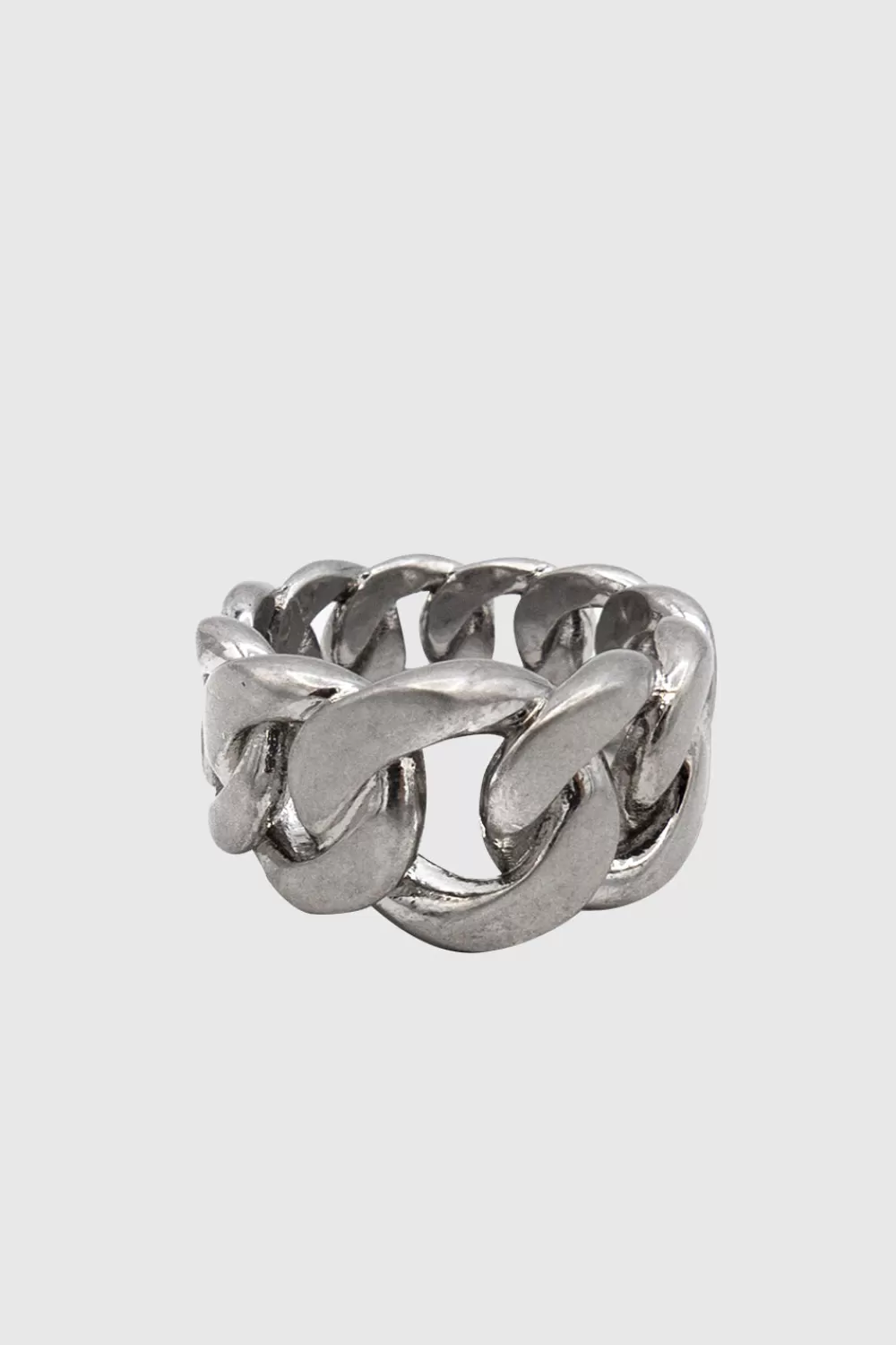 Best Sale Rebecca Minkoff Chunky Chain Ring SILVER