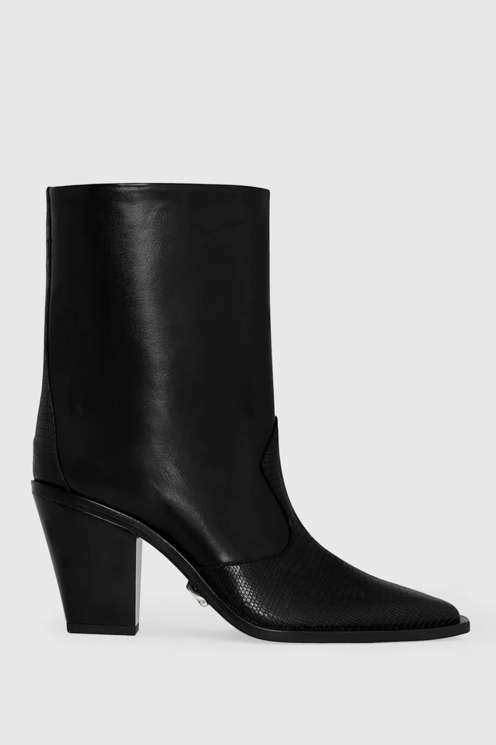 Cheap Rebecca Minkoff City Cowboy Boot Black