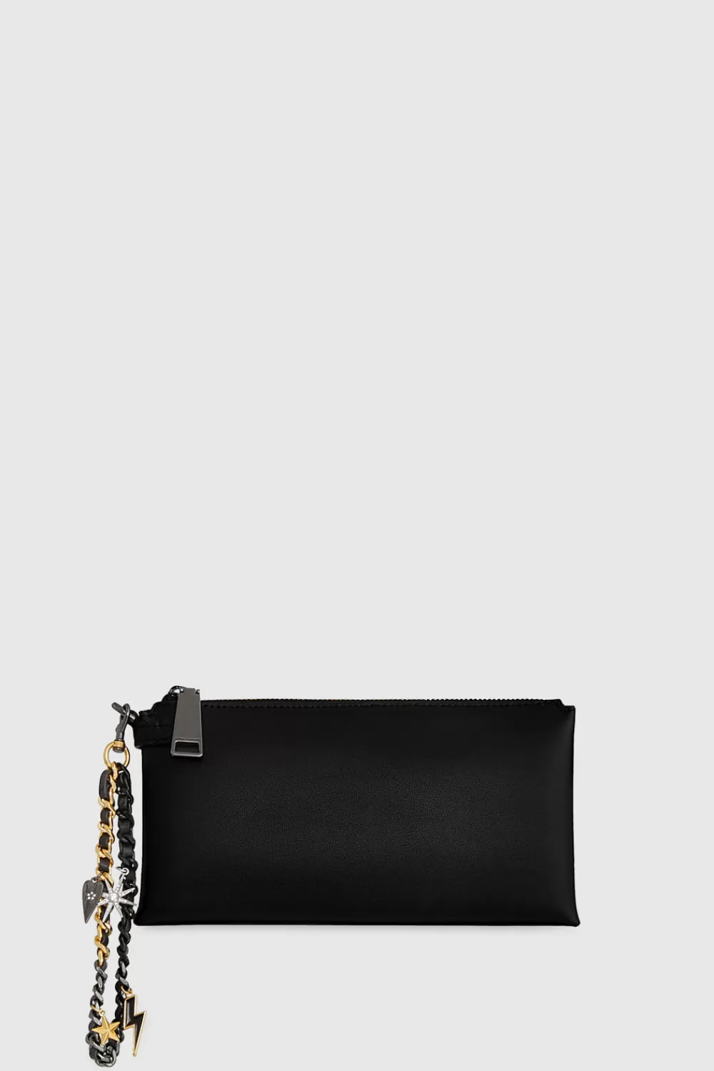 New Rebecca Minkoff Cuff Me Up Celestial Clutch BLACK