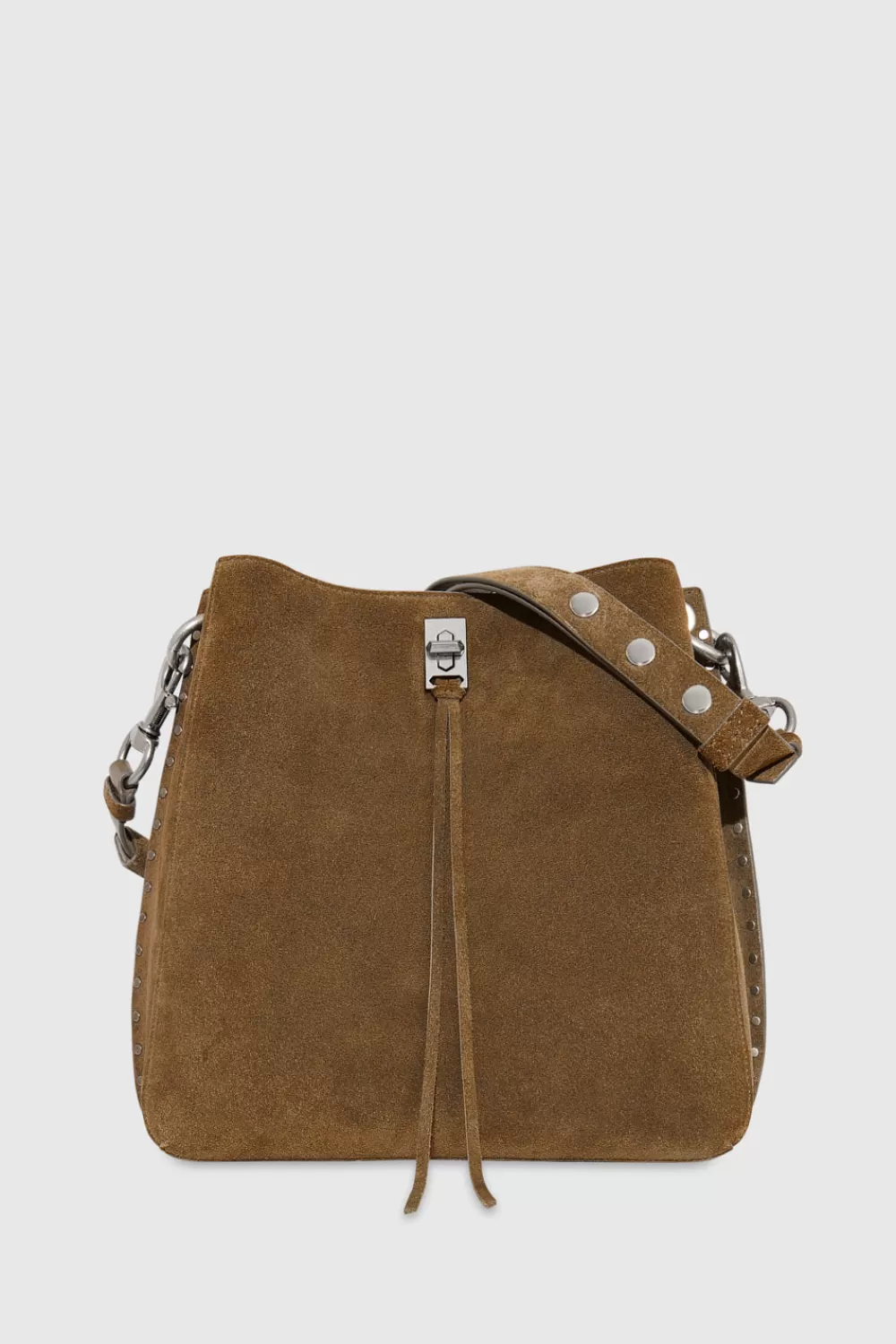 Cheap Rebecca Minkoff Darren Shoulder Bag WHISKEY