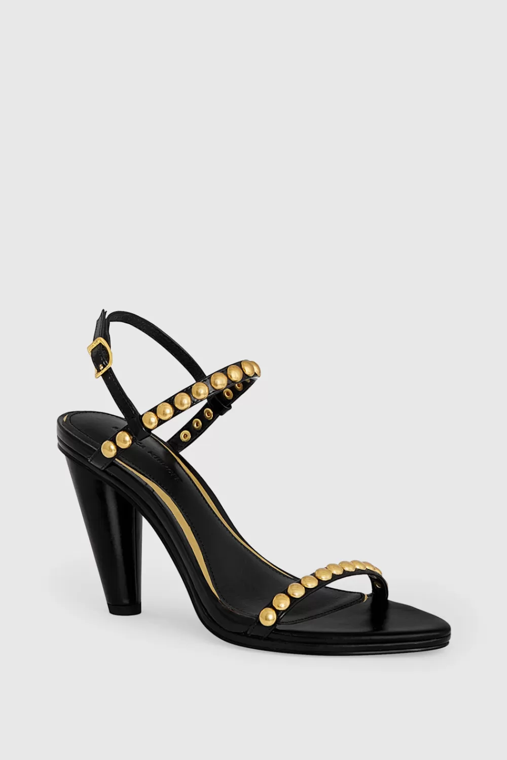 Clearance Rebecca Minkoff Darren Studded Sandal BLACK