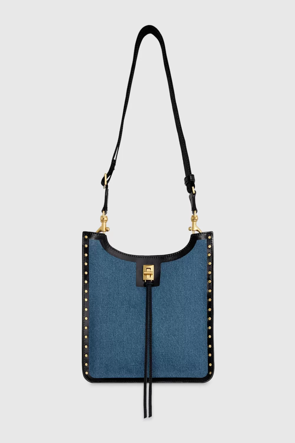 Online Rebecca Minkoff Darren Surplus Medium Feed MDBLUE/BLACK