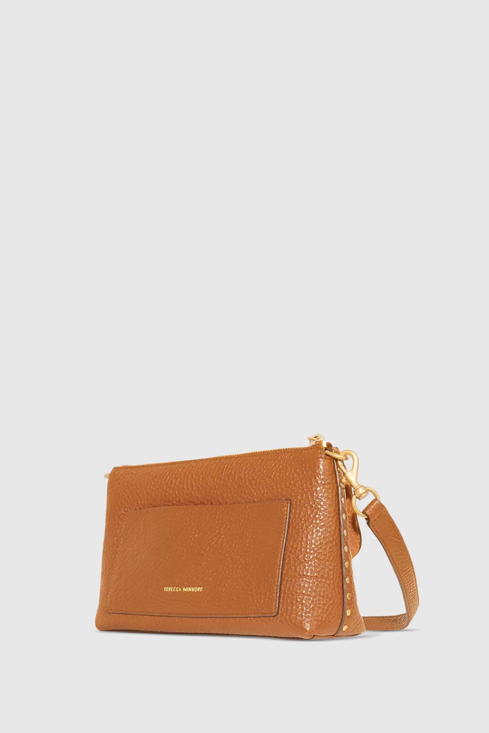 Flash Sale Rebecca Minkoff Darren Top Zip Crossbody CARAMELLO