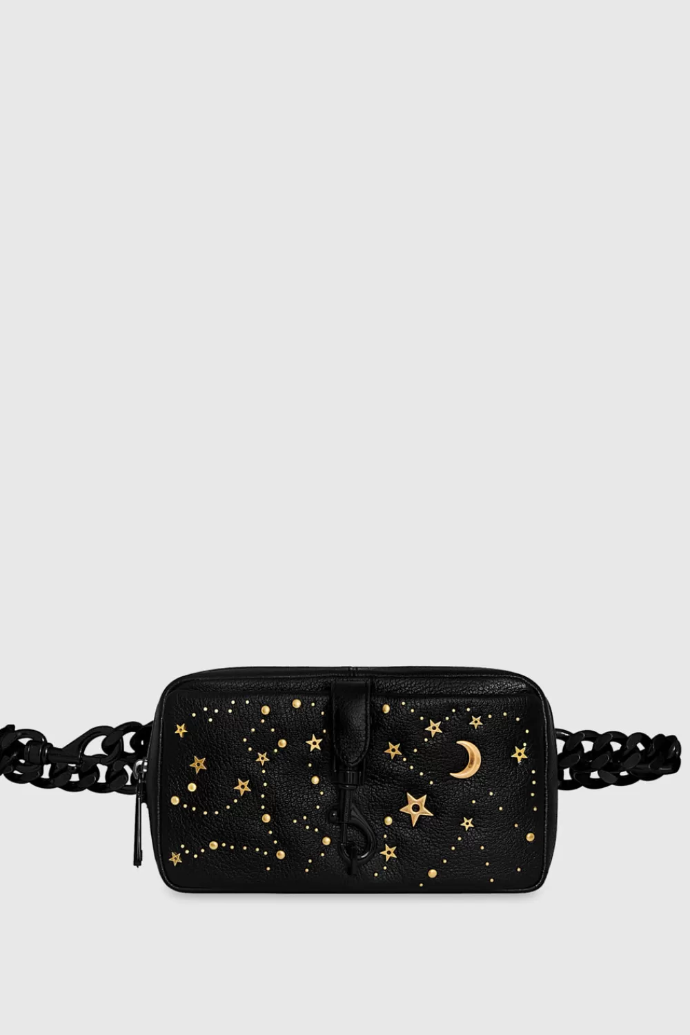 Cheap Rebecca Minkoff Edie Belt Bag With Celestial Studs BLACK/CELESTIAL