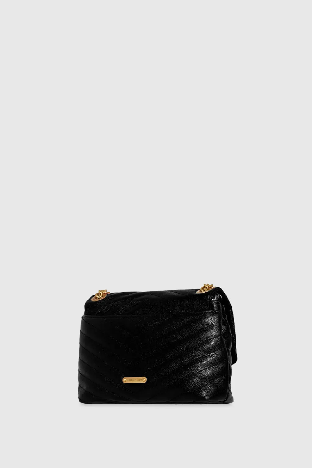 Hot Rebecca Minkoff Edie Crossbody BLACK/ANTIQUEBRASS