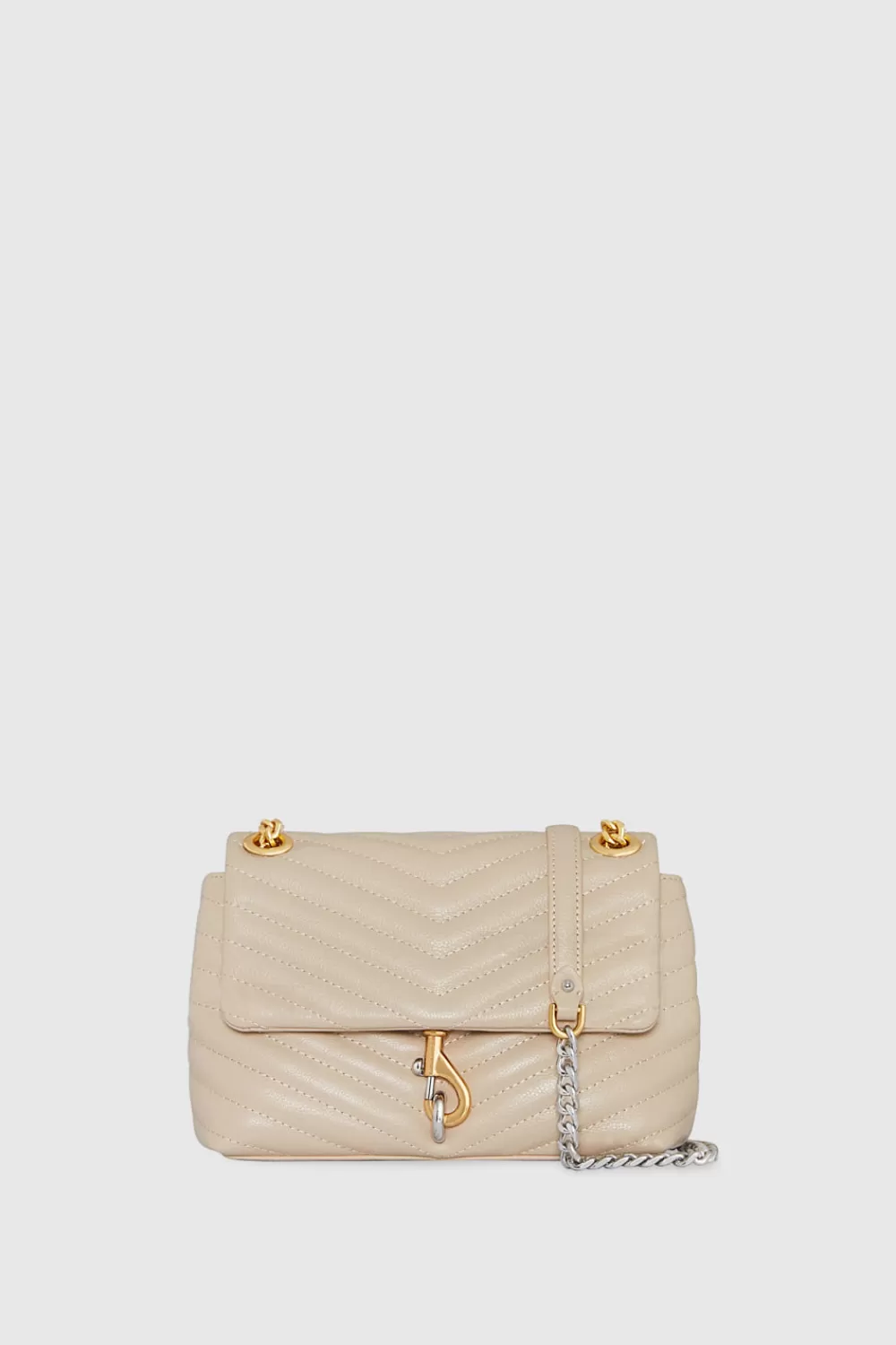 Cheap Rebecca Minkoff Edie Crossbody STONE