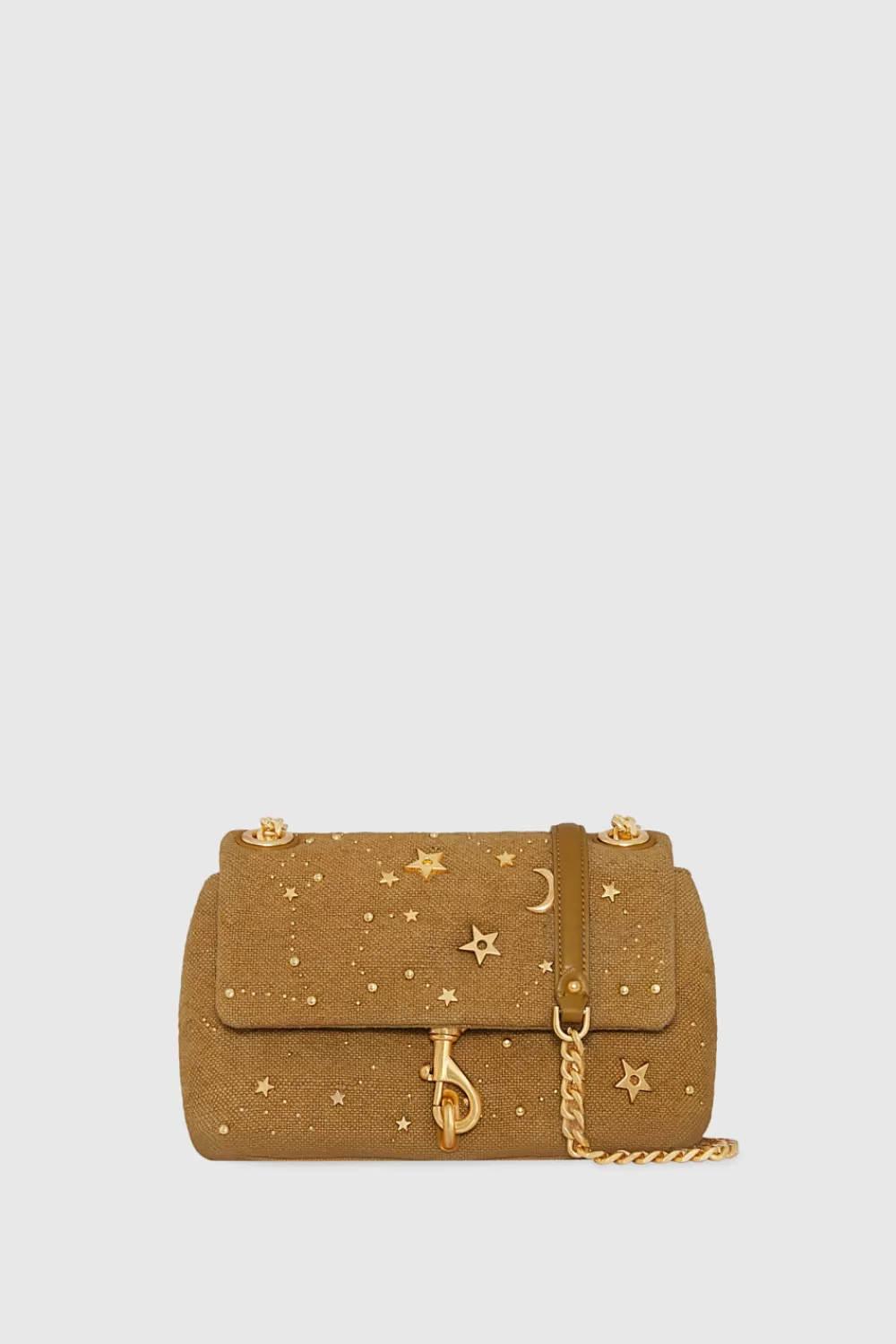 Hot Rebecca Minkoff Edie Crossbody With Celestial Studs HONEY/CELESTIAL