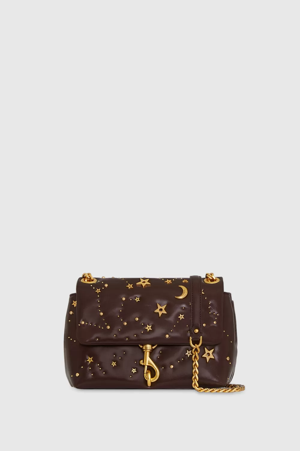 Discount Rebecca Minkoff Edie Crossbody With Celestial Studs BRANDY