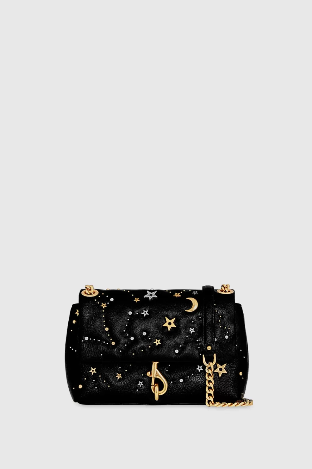 Best Sale Rebecca Minkoff Edie Crossbody With Celestial Studs BLACK/MULTI