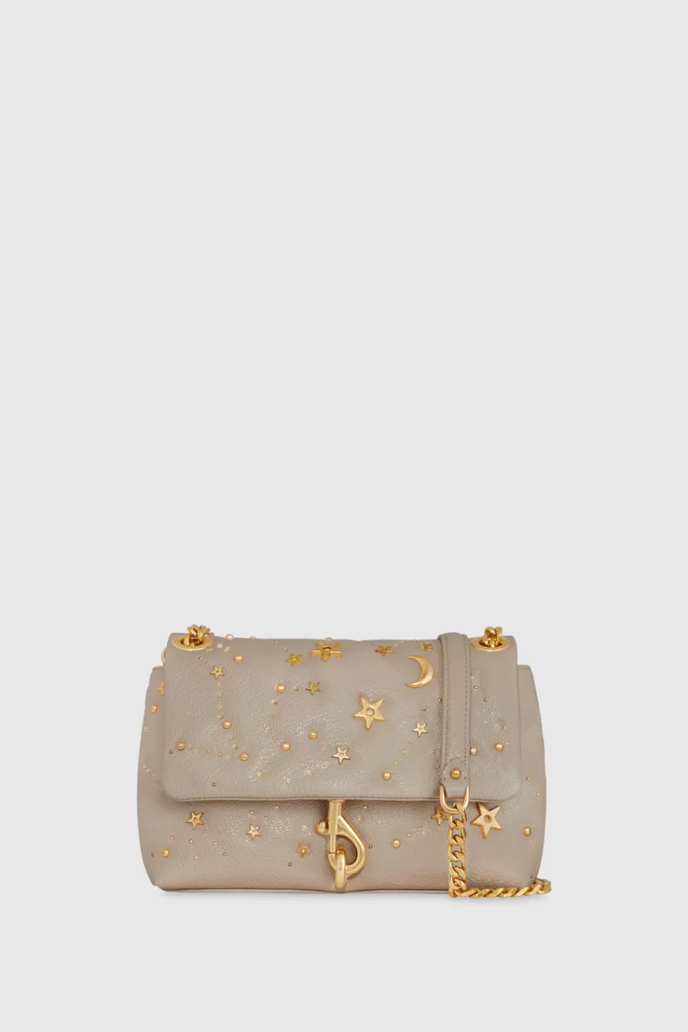 Shop Rebecca Minkoff Edie Crossbody With Celestial Studs Oyster