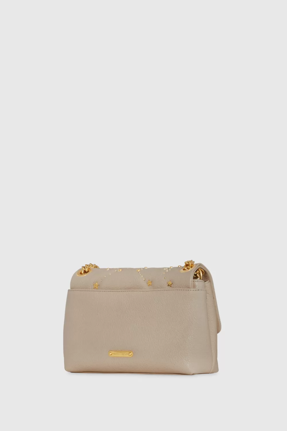 Shop Rebecca Minkoff Edie Crossbody With Celestial Studs Oyster