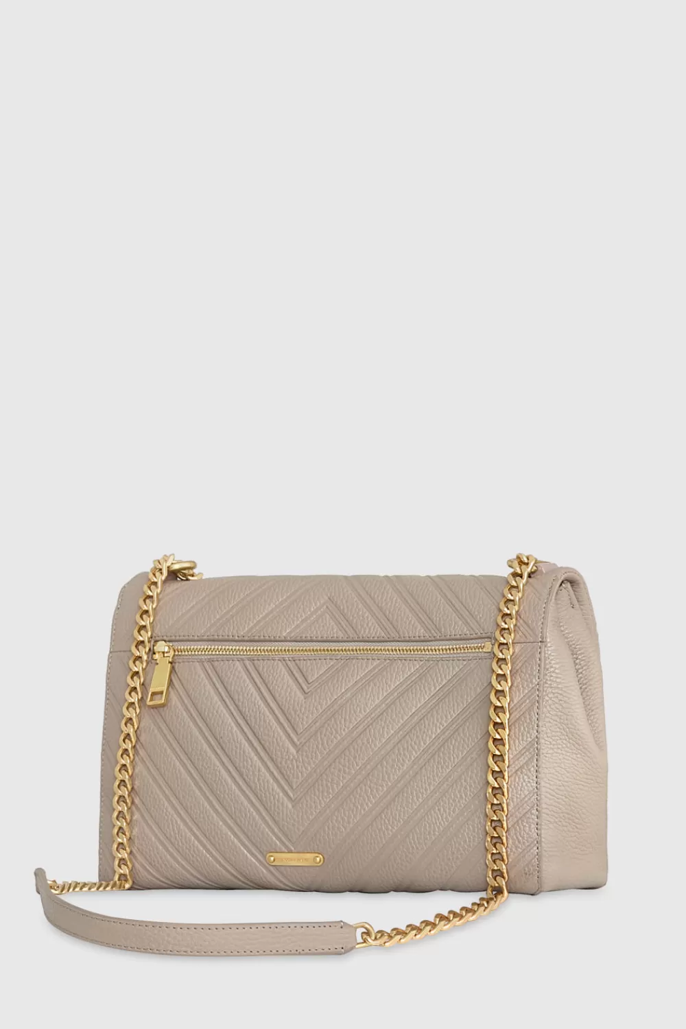 Best Rebecca Minkoff Edie Embossed Large Shoulder Oyster