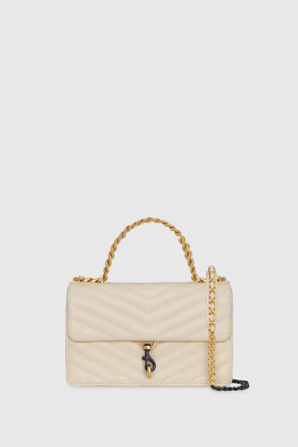 Cheap Rebecca Minkoff Edie Mini Crossbody On A Chain CHANTILLY