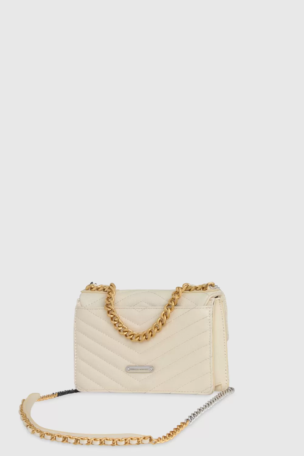 Cheap Rebecca Minkoff Edie Mini Crossbody On A Chain CHANTILLY