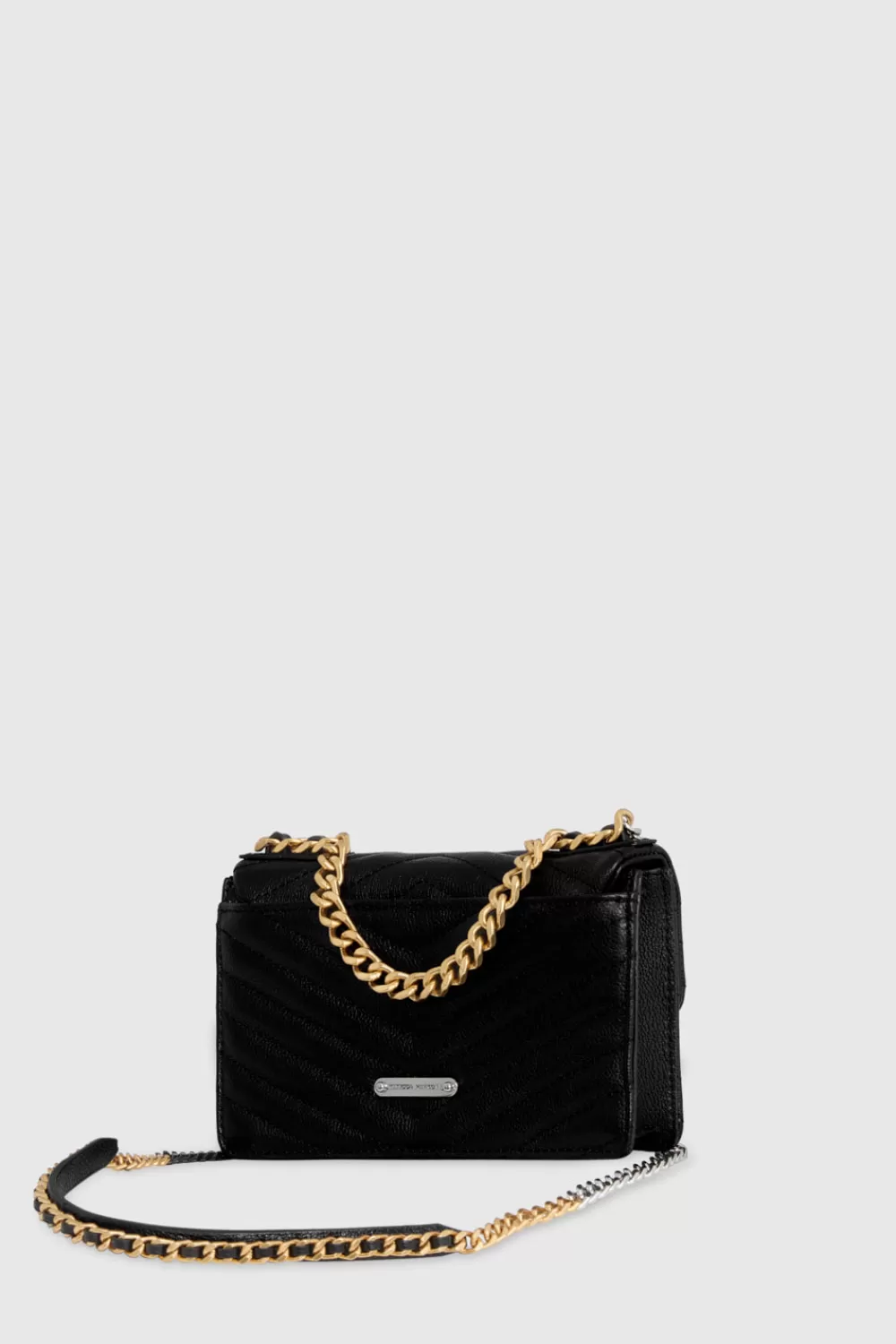 Discount Rebecca Minkoff Edie Mini Crossbody On A Chain BLACK