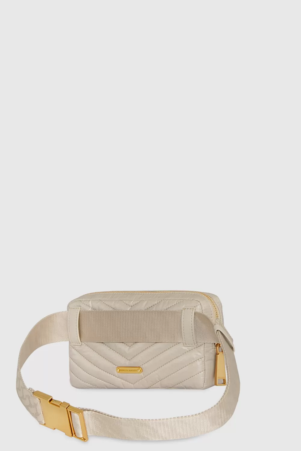 Clearance Rebecca Minkoff Edie Nylon Belt Bag STONE