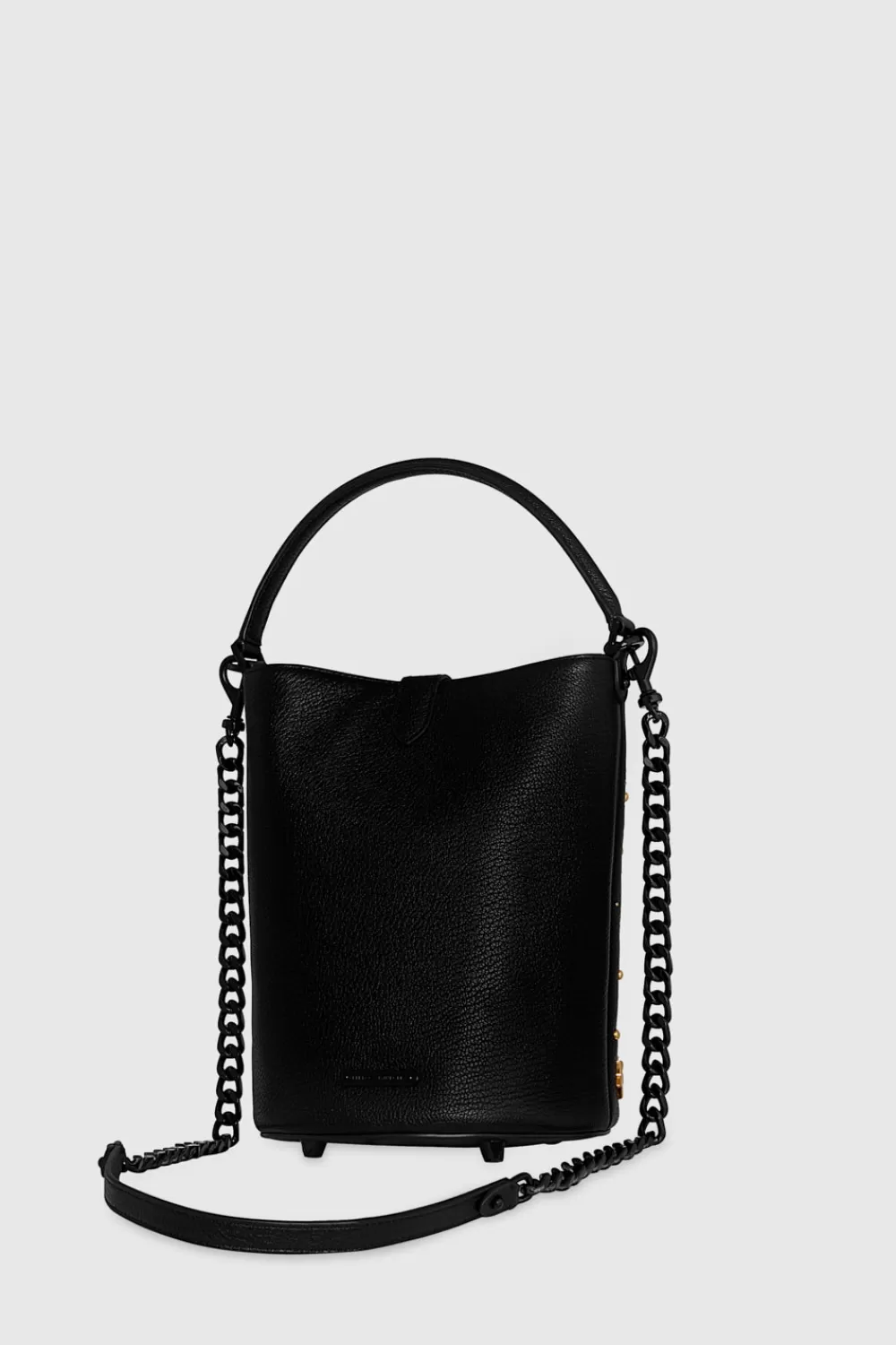 Cheap Rebecca Minkoff Edie Top Handle Bucket With Celestial BLACK/CELESTIAL