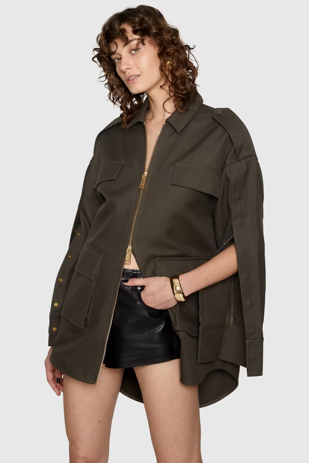 Flash Sale Rebecca Minkoff Evie Shacket SURPLUS