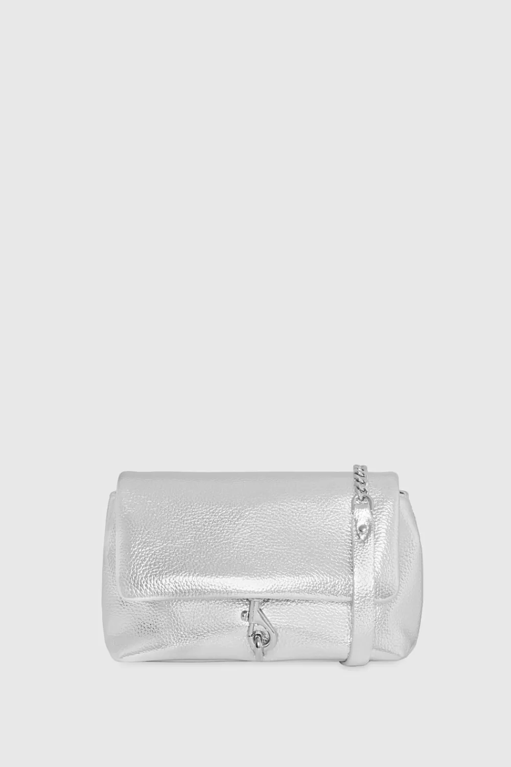 Fashion Rebecca Minkoff Flap Crossbody Silver