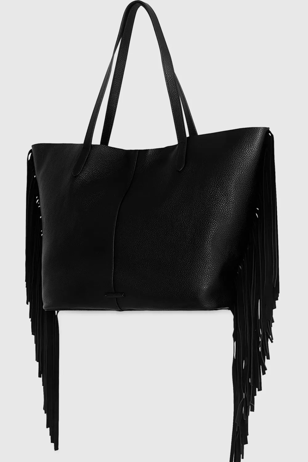 Clearance Rebecca Minkoff Fringe Tote BLACK