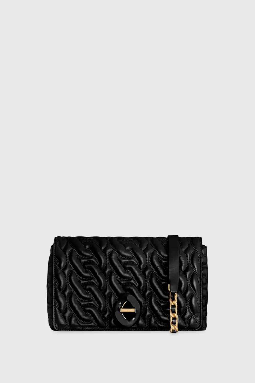 Sale Rebecca Minkoff G Chain Quilt Crossbody Black