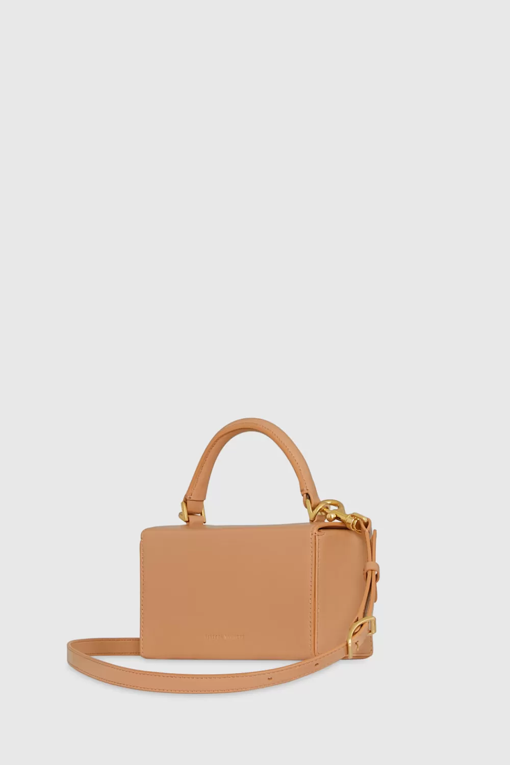 Shop Rebecca Minkoff G Mini Top Handle Crossbody NATURALE