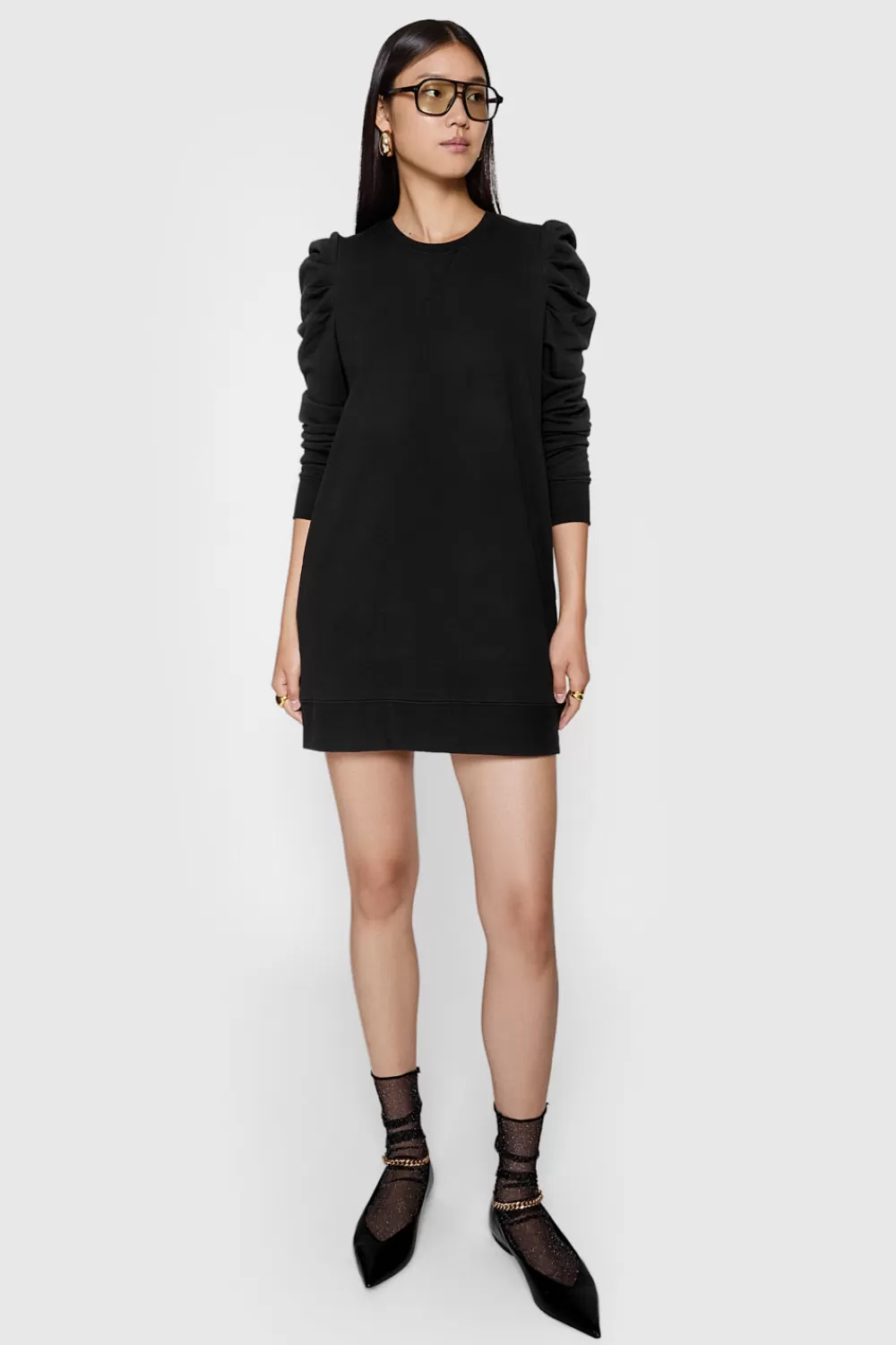 Outlet Rebecca Minkoff Janine Dress TrueBlack