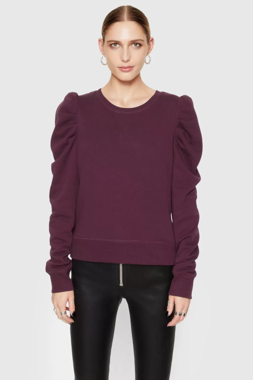 Best Sale Rebecca Minkoff Janine Sweatshirt GARNET