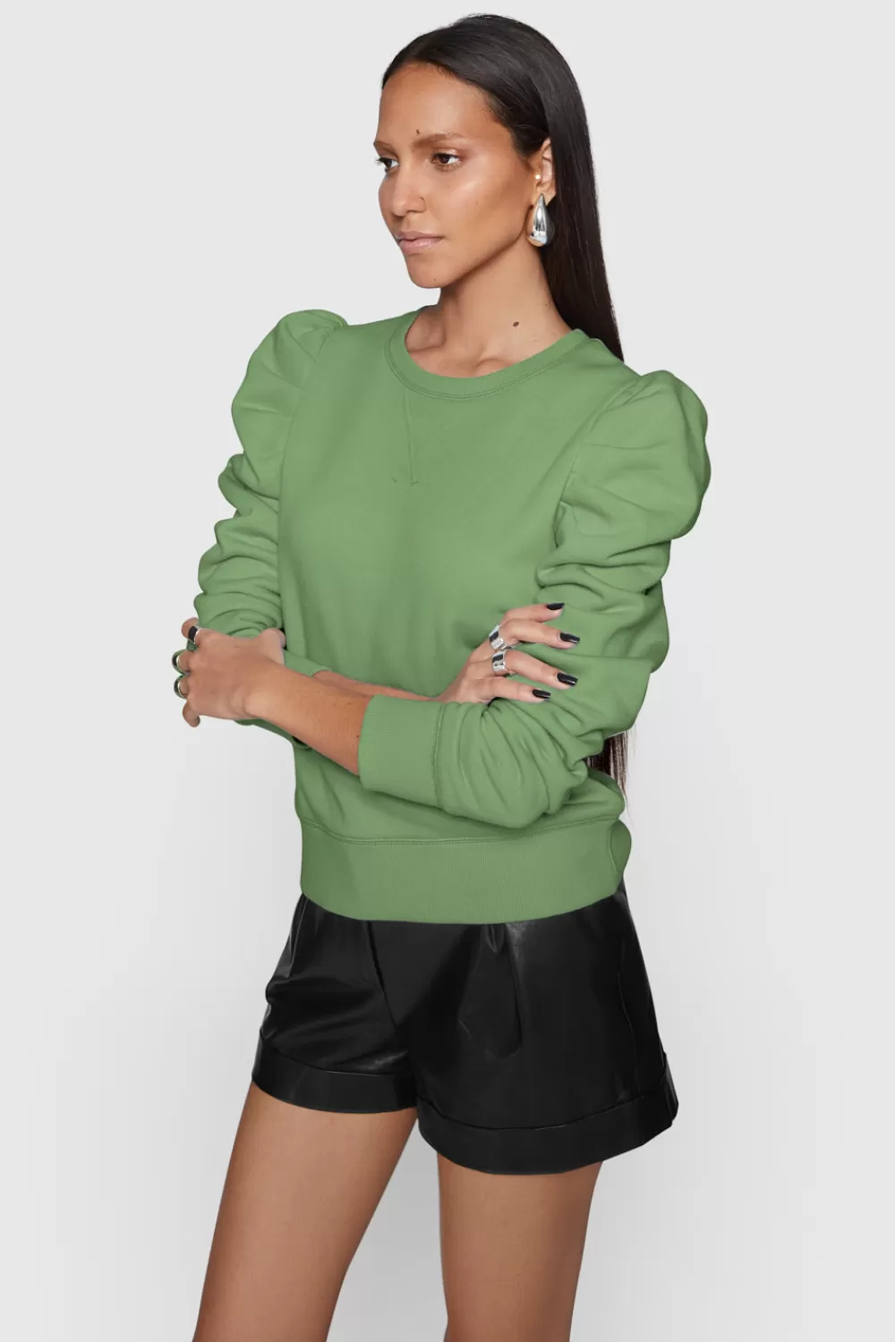 Flash Sale Rebecca Minkoff Janine Sweatshirt Sage