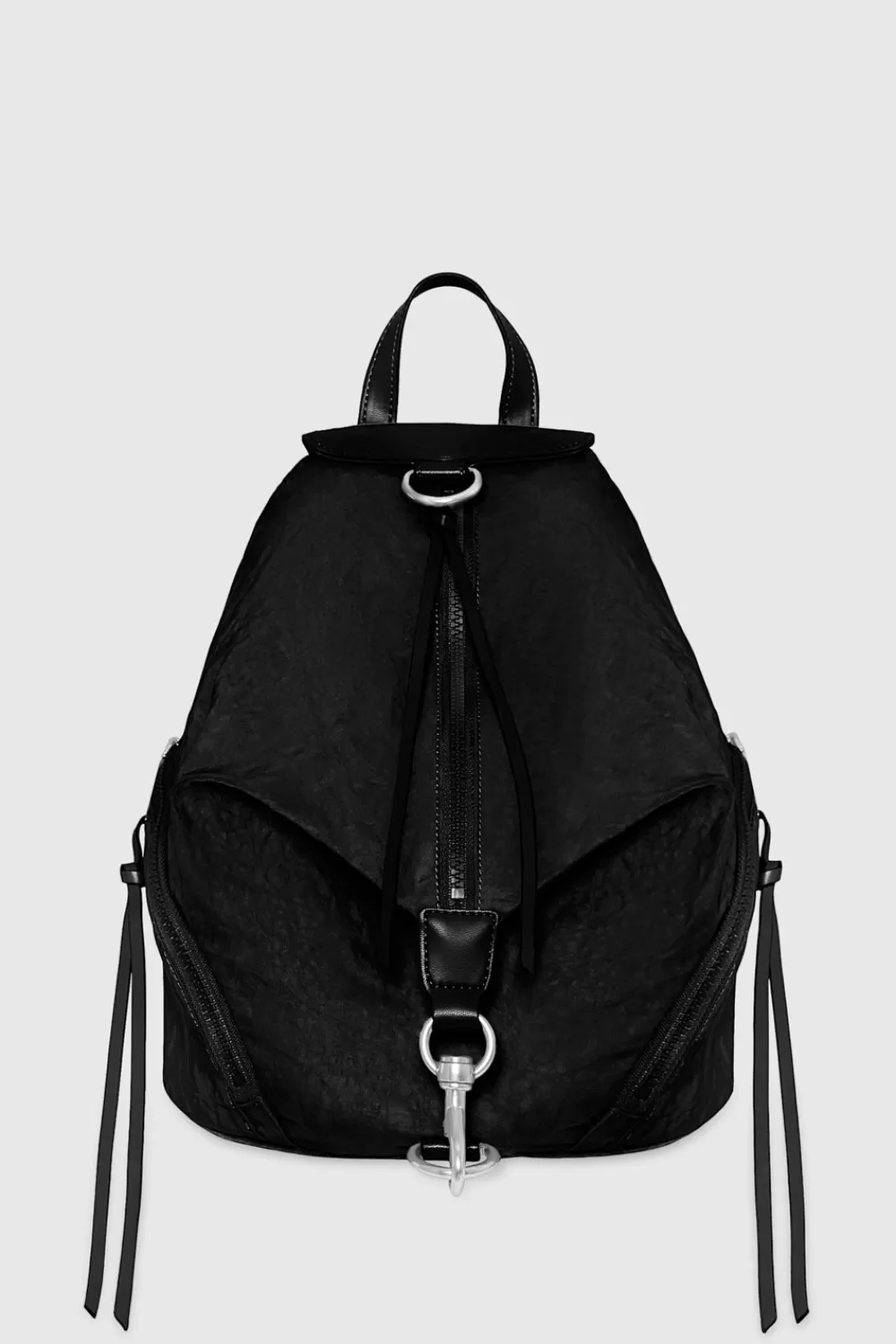 Flash Sale Rebecca Minkoff Julian Washed Nylon Backpack Black