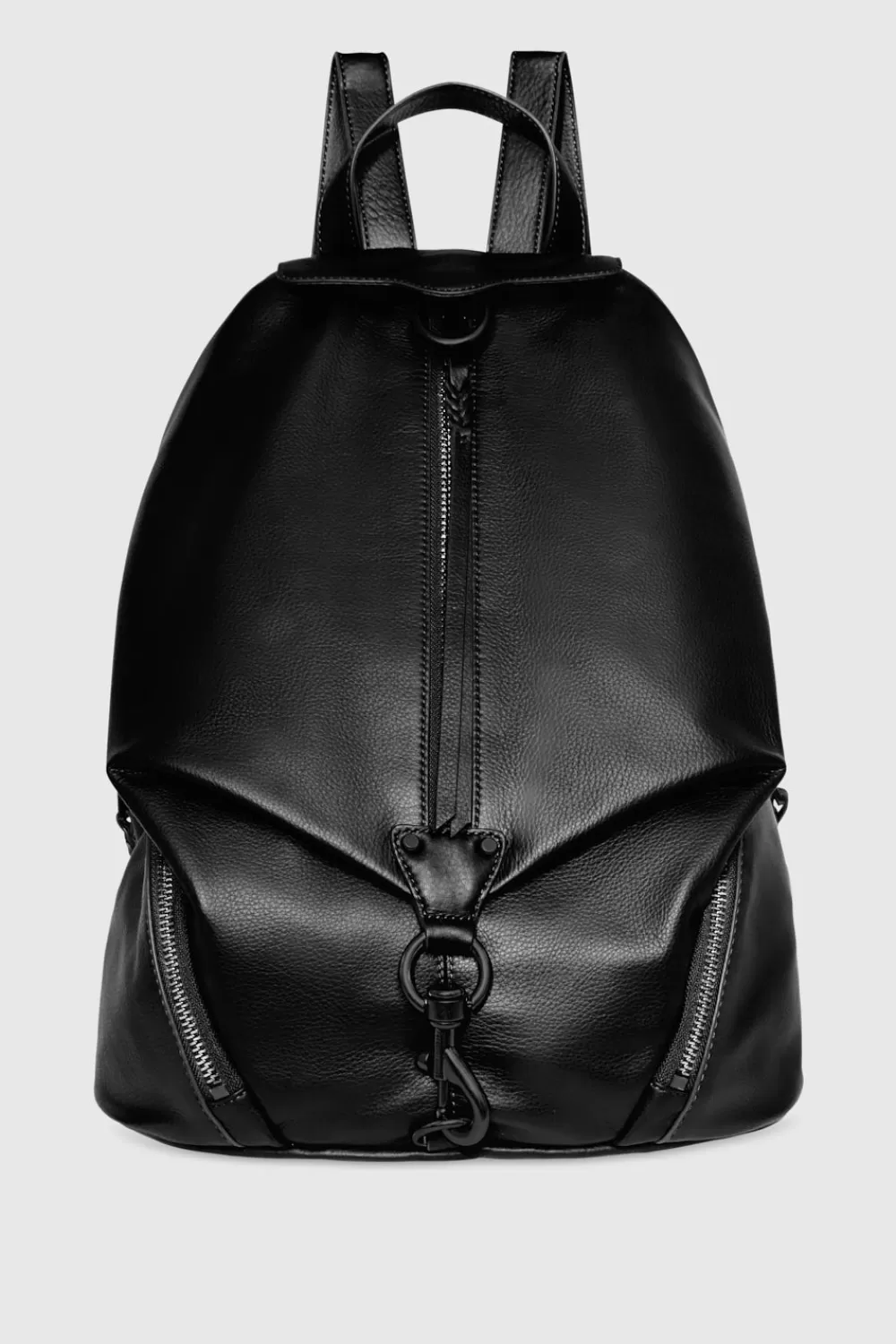 Hot Rebecca Minkoff Jumbo Julian Backpack BLACK/BLACKSHELLAC