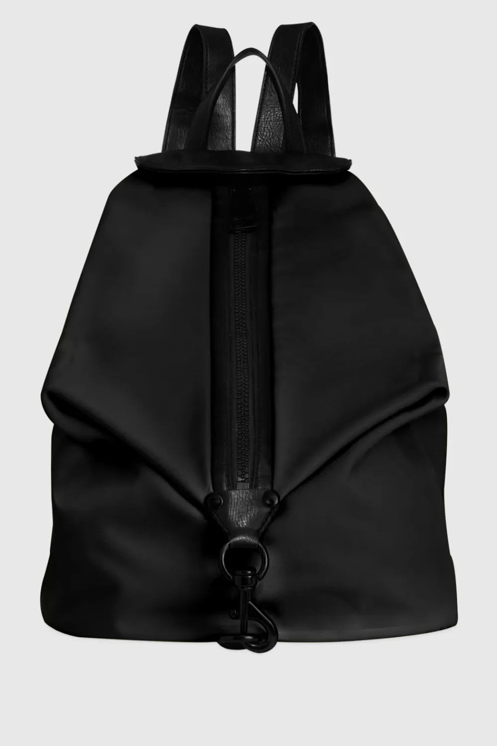 Store Rebecca Minkoff Jumbo Julian Zipped Nylon Backpack BLACK