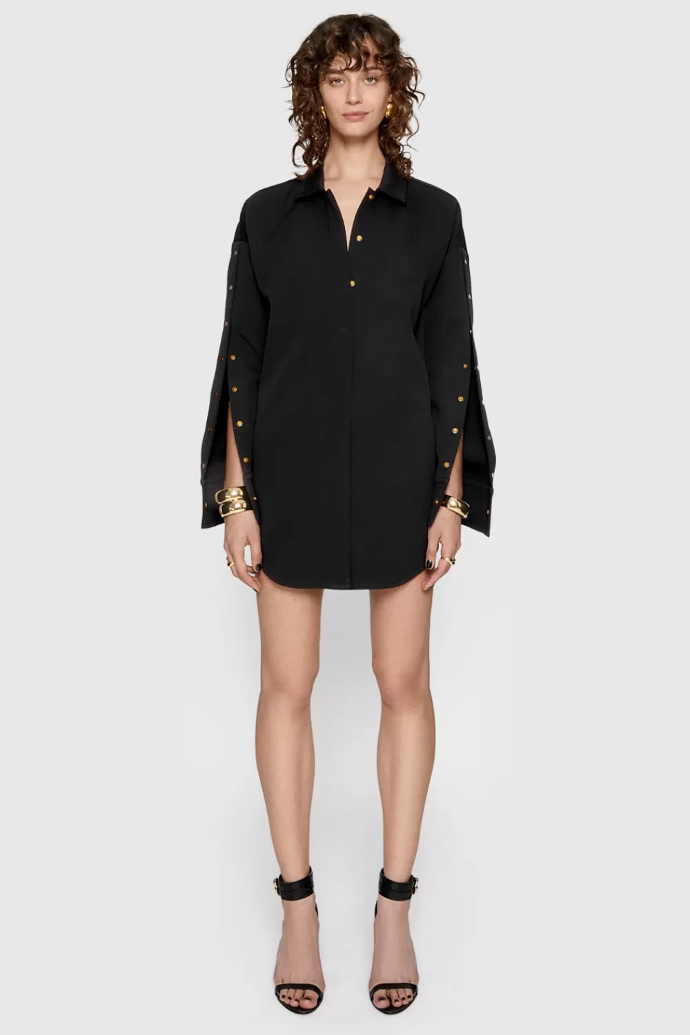 Outlet Rebecca Minkoff Kennedy Shacket BLACK