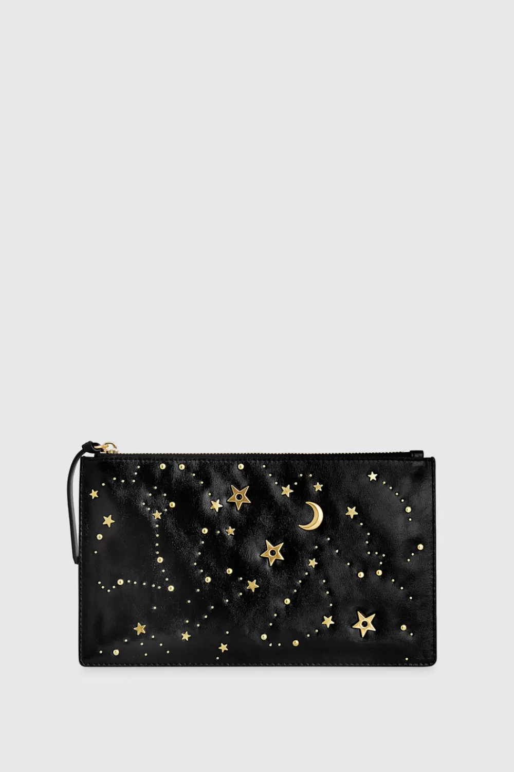 Cheap Rebecca Minkoff Large Celestial Studded Pouch BLACK