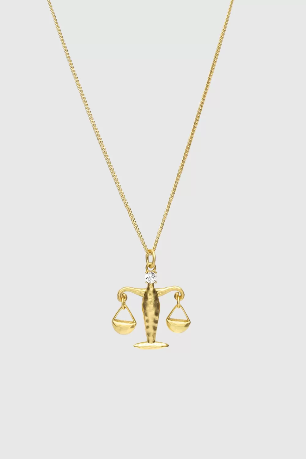 Cheap Rebecca Minkoff Libra Zodiac Medallion Necklace