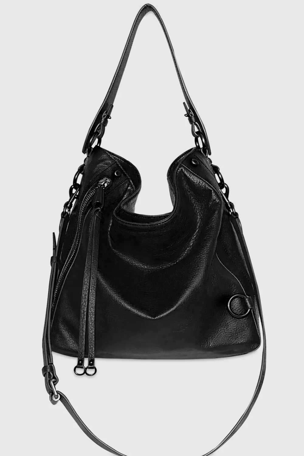 Online Rebecca Minkoff M.A.B. Hobo BLACK/BLACKSHELLAC