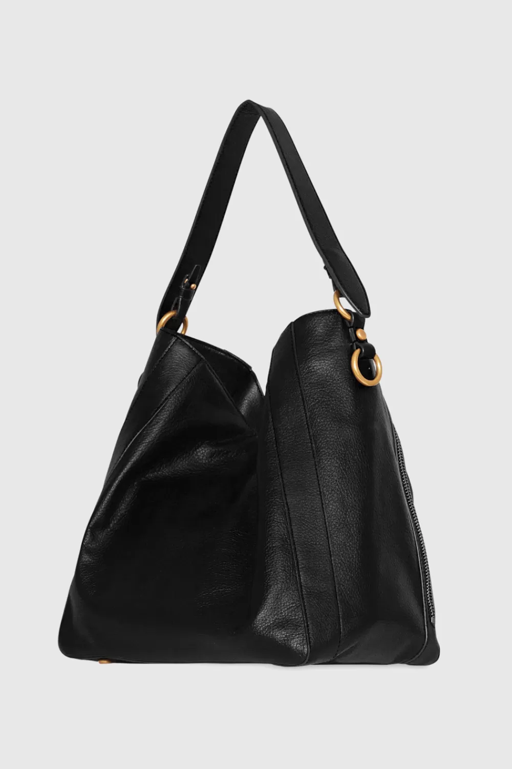 New Rebecca Minkoff M.A.B. Hobo BLACK/ANTIQUEBRASS