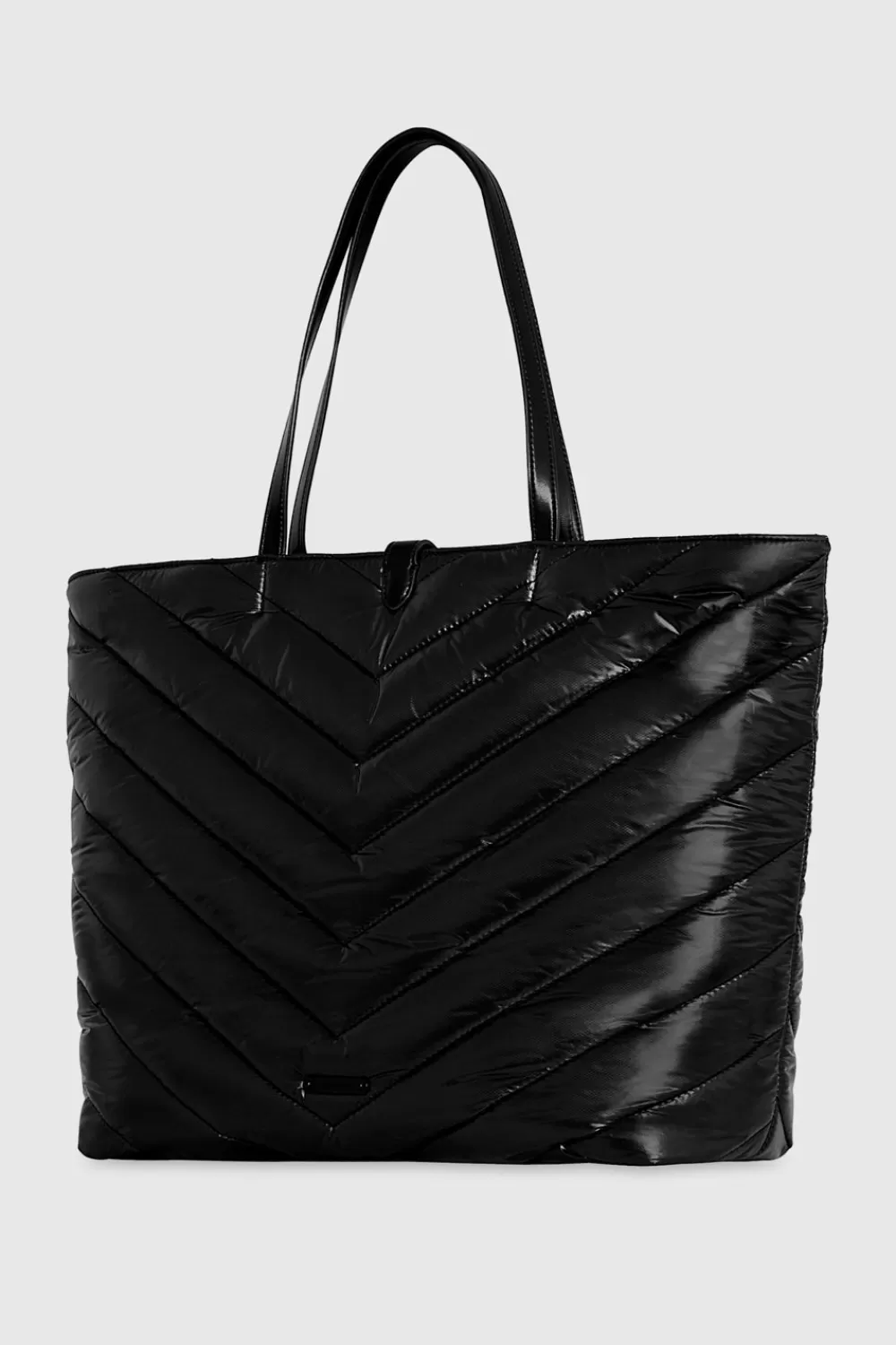 Sale Rebecca Minkoff Megan Maxi Nylon Tote BLACK