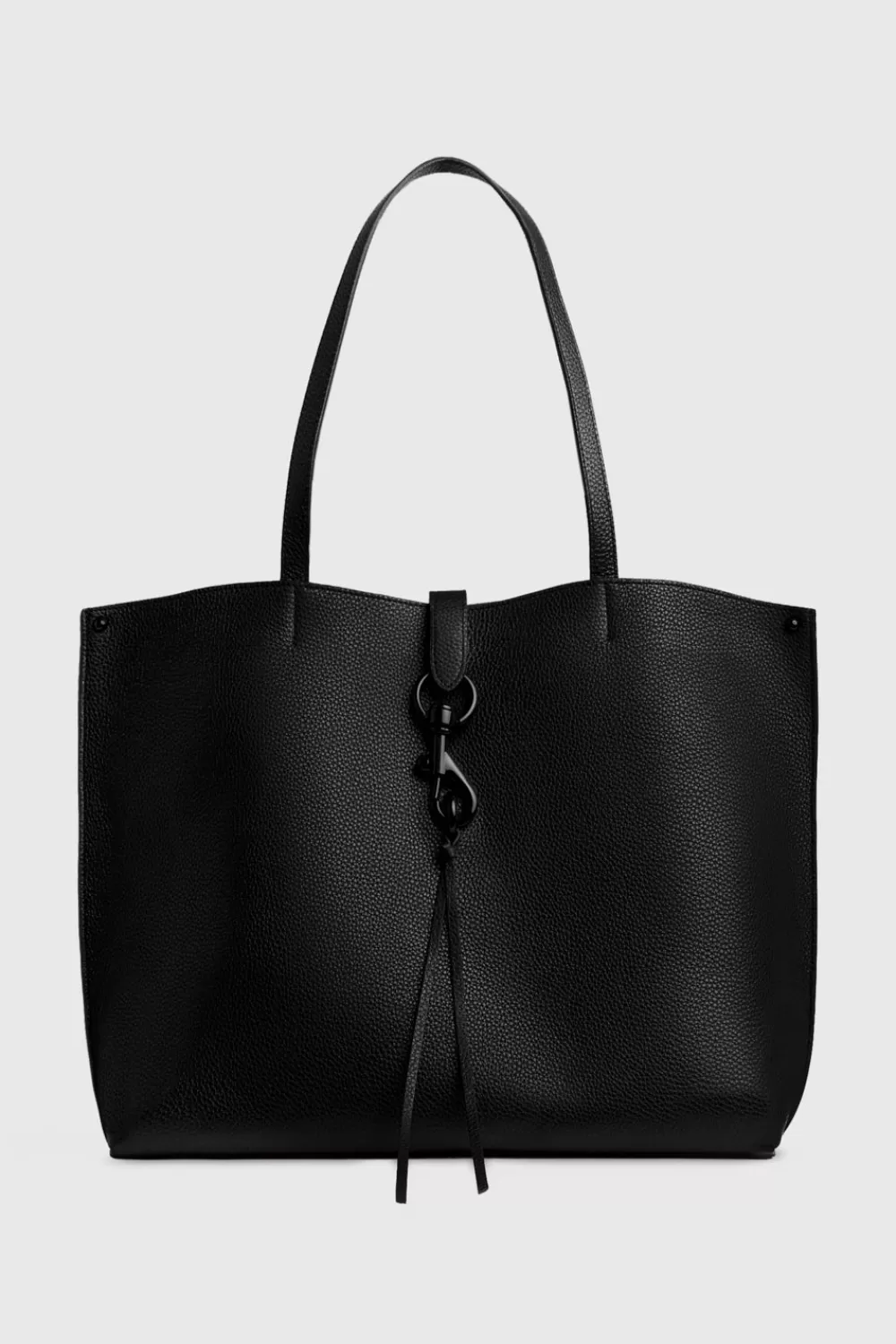 Clearance Rebecca Minkoff Megan Tote BLACK/BLACKSHELLAC