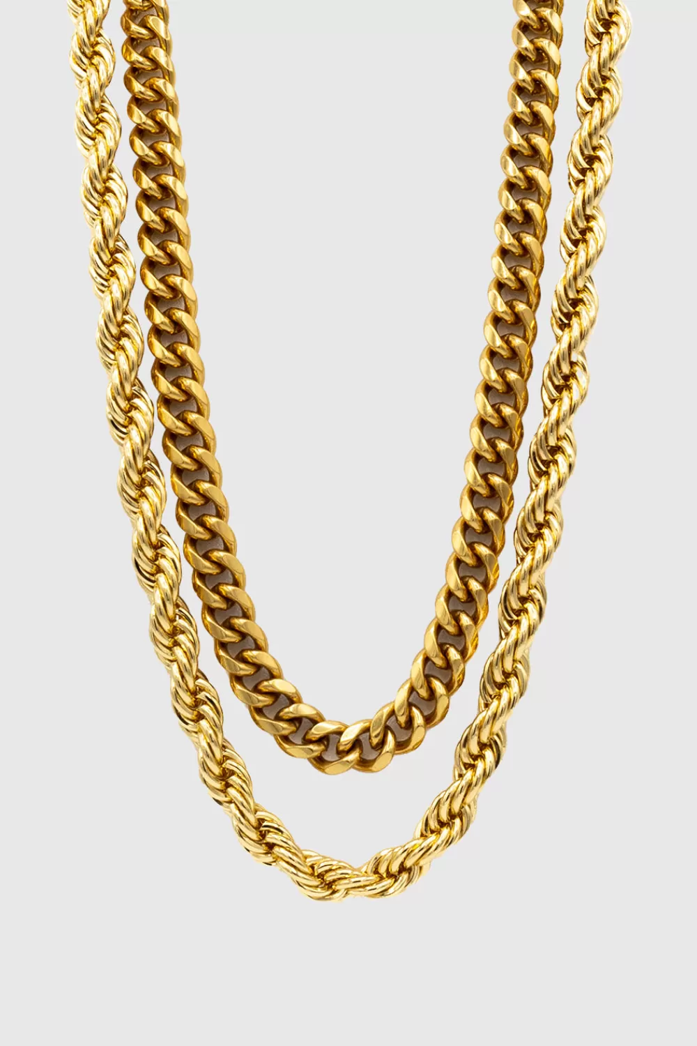 Cheap Rebecca Minkoff Mixed Chain Collar Necklace WARMGOLD