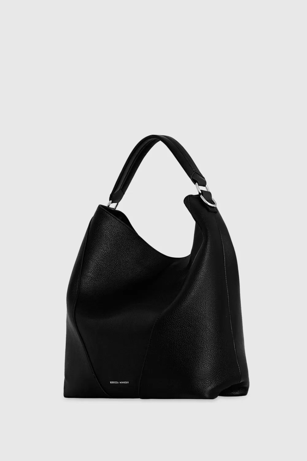 Cheap Rebecca Minkoff Moto Double Zip Hobo BLACK