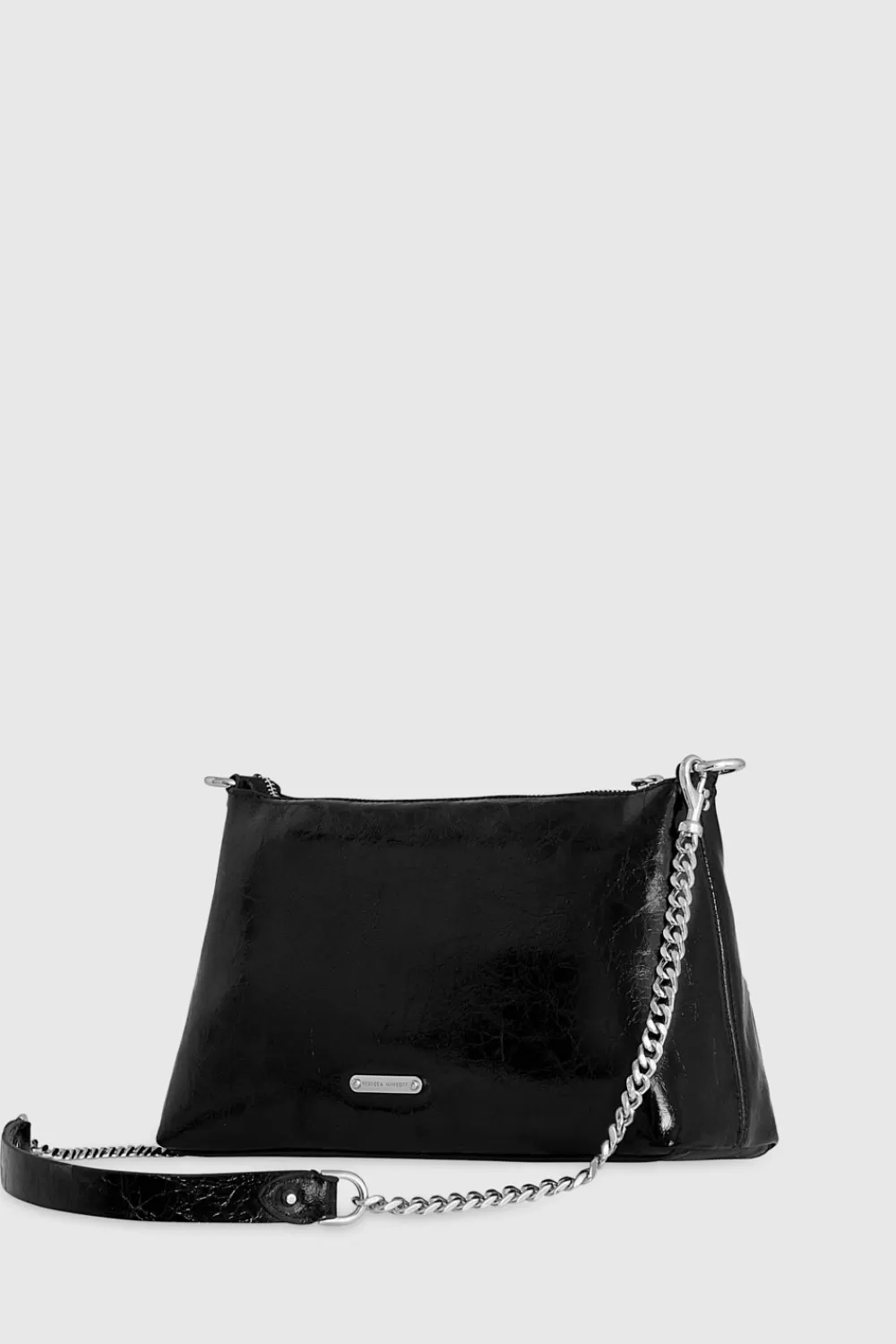 Discount Rebecca Minkoff Moto Shoulder Bag BLACK