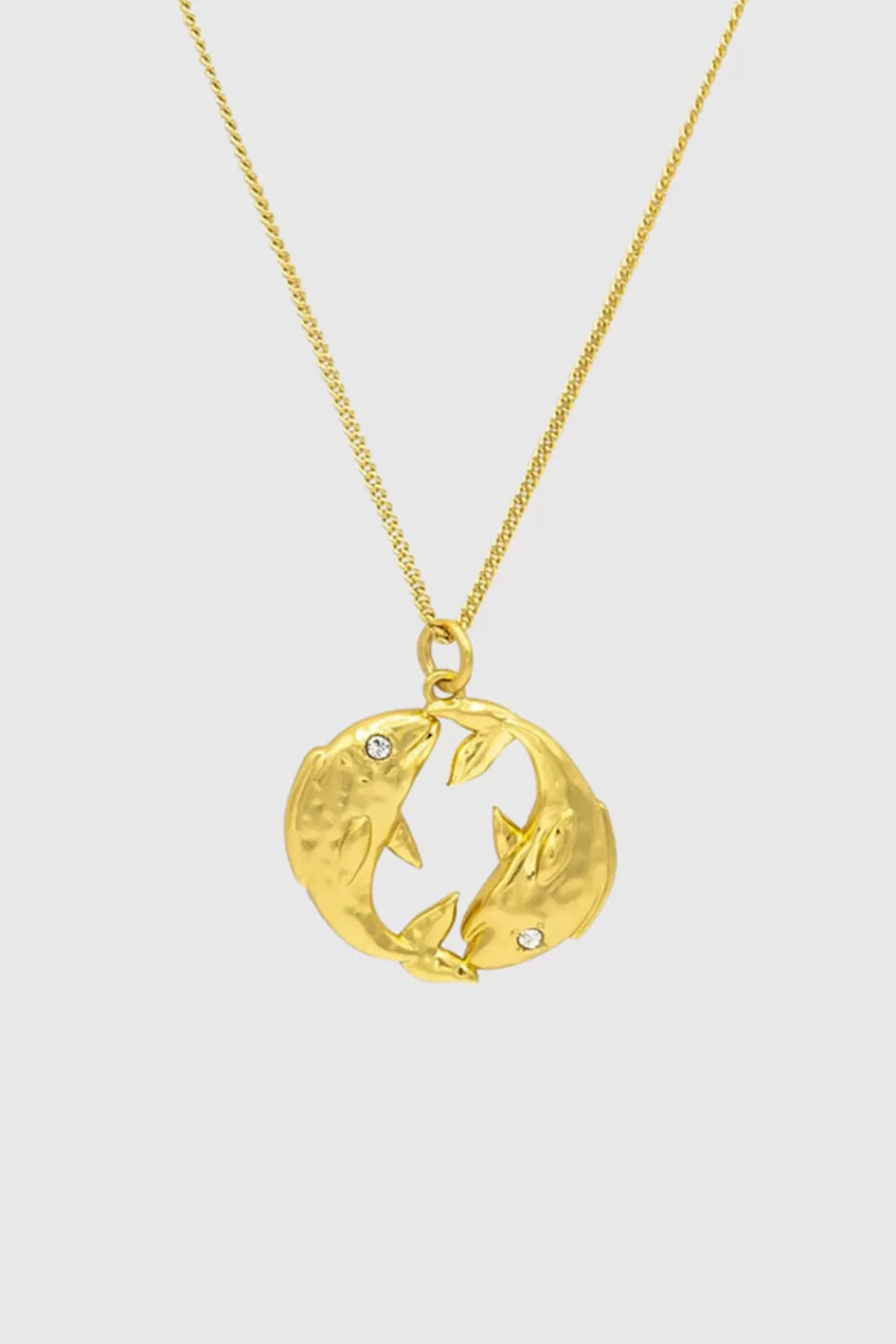 Cheap Rebecca Minkoff Pisces Zodiac Medallion Necklace